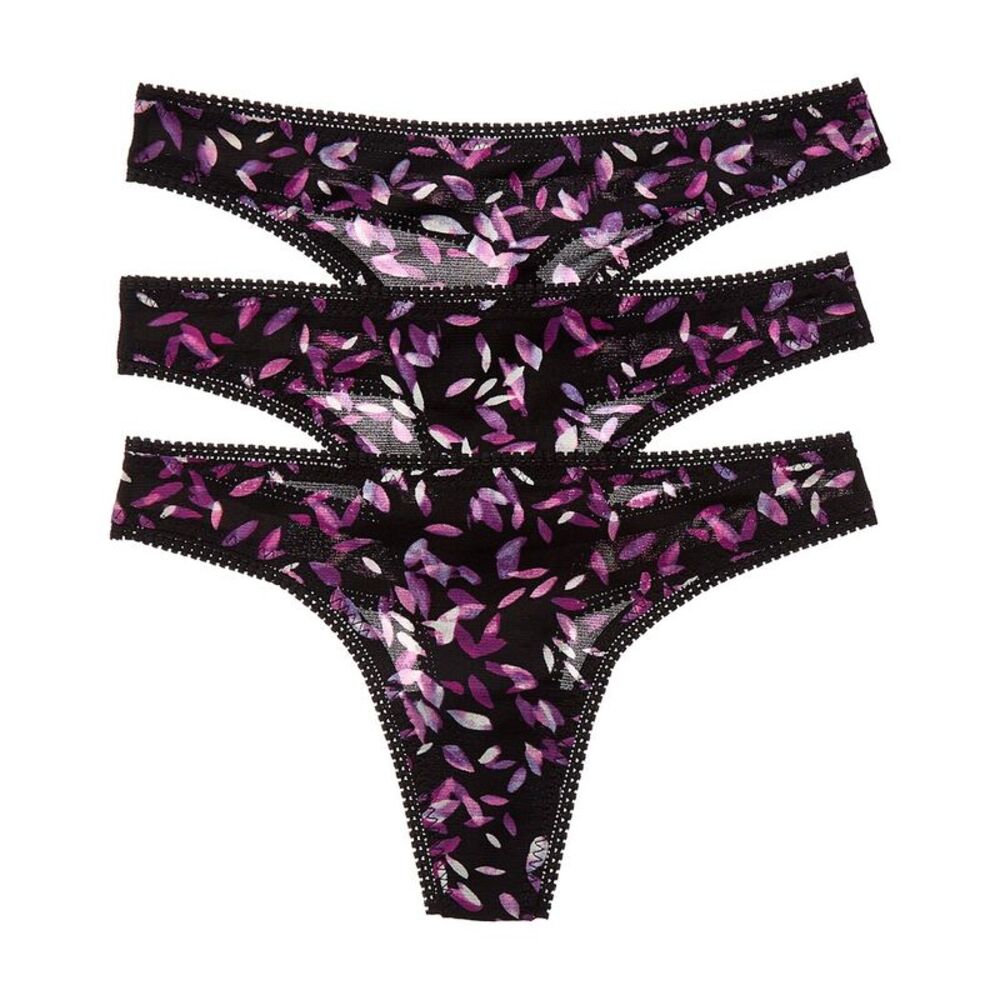 Ongossamer Womens 3Pk Hip-G Thong